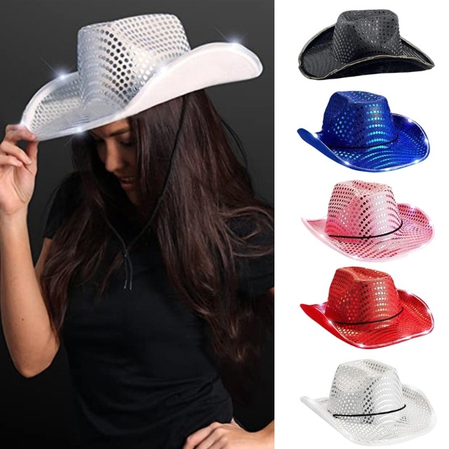 Cowboy Hats Accessories, Cowboy Hat Led Lights